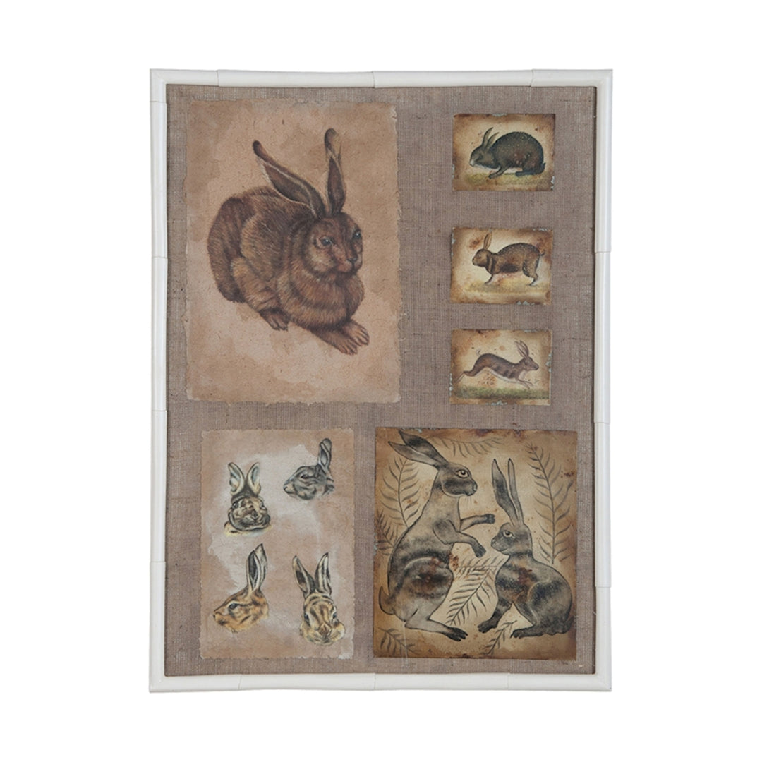 Rabbits and Hares Wall Art Image 1