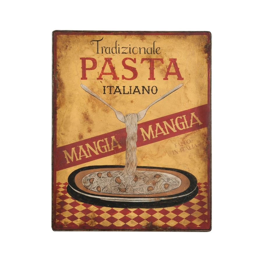 Metal Pasta Sign Image 1