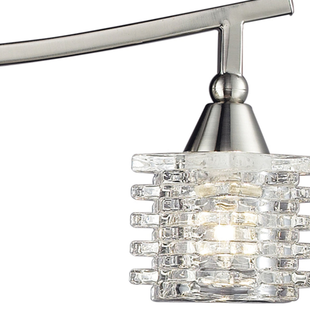 Matrix 21 Wide 4-Light Vanity Light - Satin Nickel Image 4