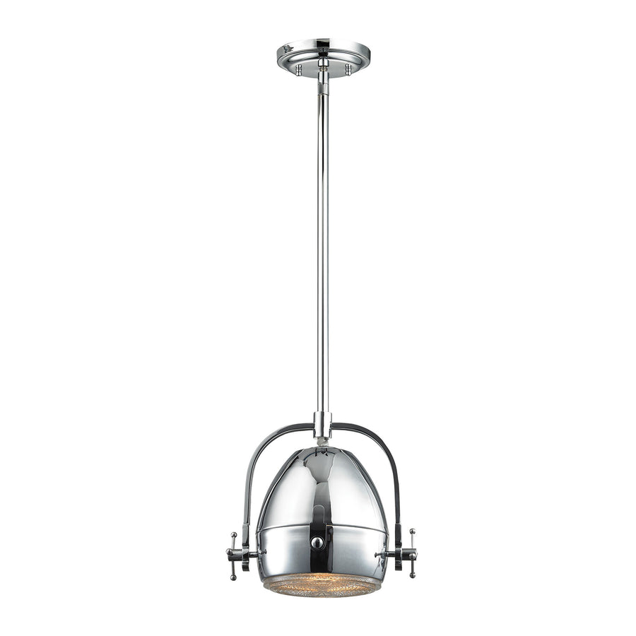 Urbano 8 Wide 1-Light Mini Pendant - Polished Chrome Image 1