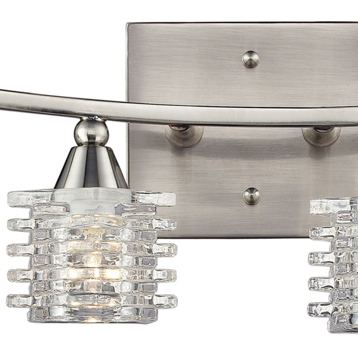 Matrix 21 Wide 4-Light Vanity Light - Satin Nickel Image 5