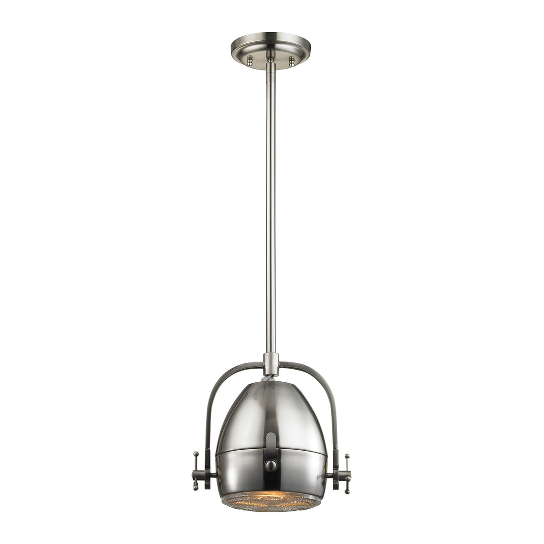 Urbano 8 Wide 1-Light Mini Pendant - Brushed Nickel Image 1