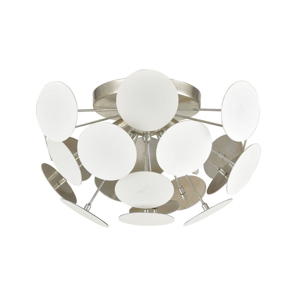 Modish 18 Wide 4-Light Flush Mount - Matte White Image 2