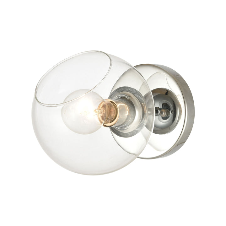 Claro 7 High 1-Light Sconce - Polished Chrome Image 3