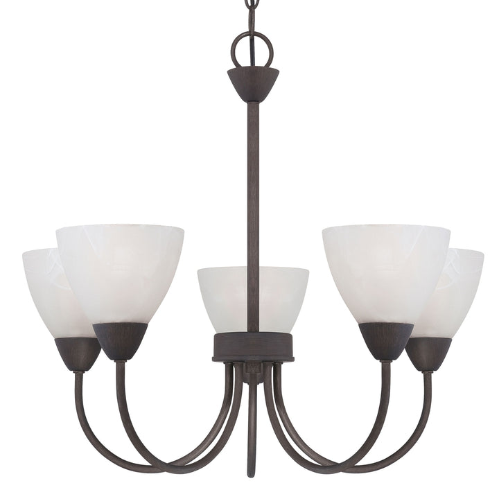 Tia 22.5 Wide 9-Light Chandelier - Painted Bronze Image 3