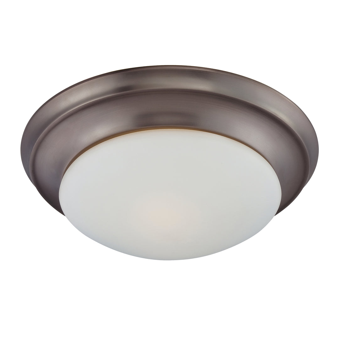 Ceiling Essentials 15 Wide 2-Light Flush Mount - Oil Rubbed Bronze Image 1