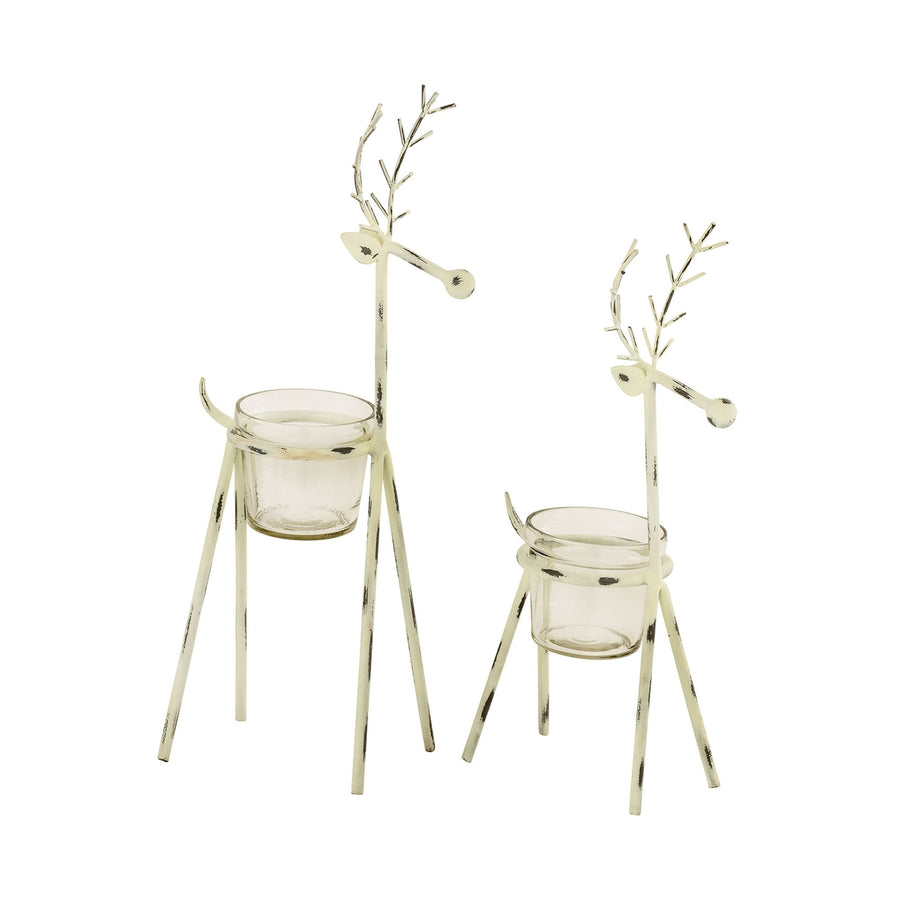 Snowhill Reindeer Lighting (Set of 2) Image 1