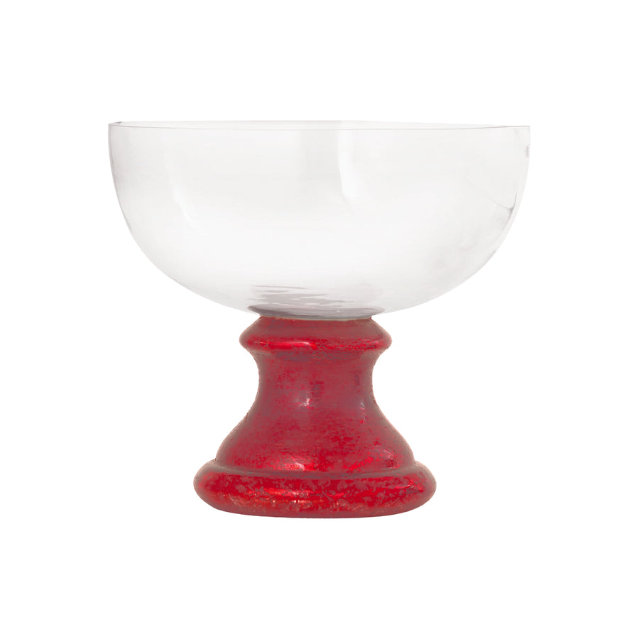 Melrose Bowl - Large Antique Red Artifact and Clear Image 1