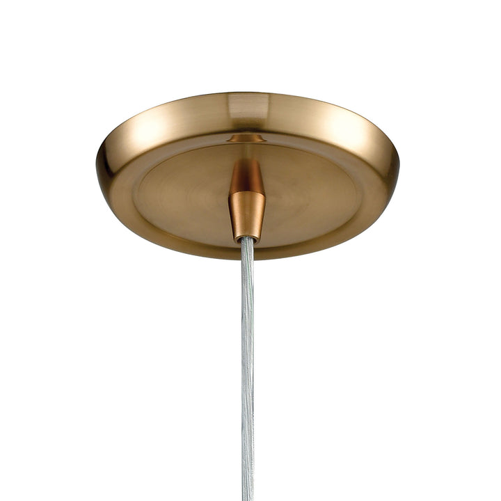 Compartir 6 Wide 1-Light Mini Pendant - Polished Nickel Image 3