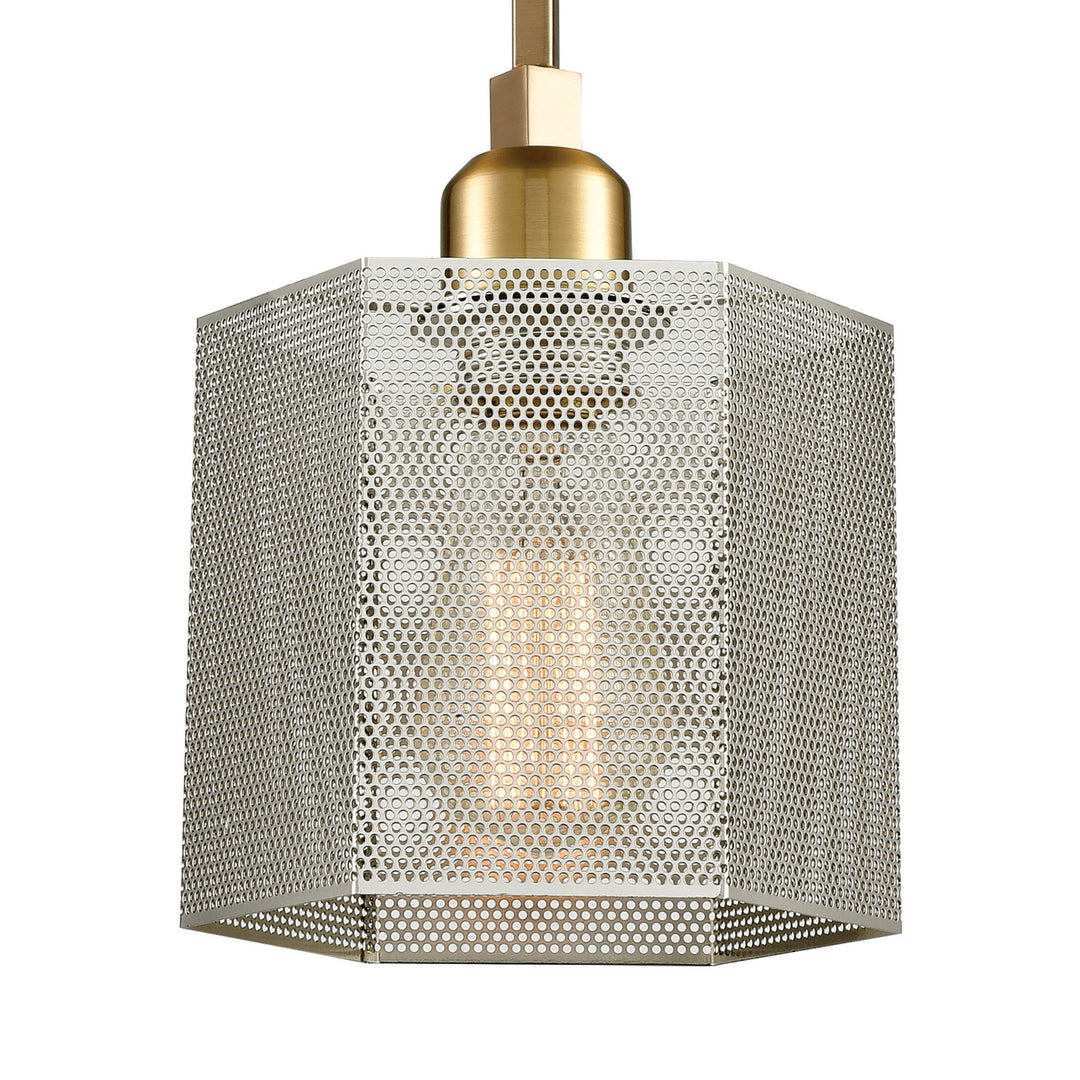 Compartir 6 Wide 1-Light Mini Pendant - Polished Nickel Image 4