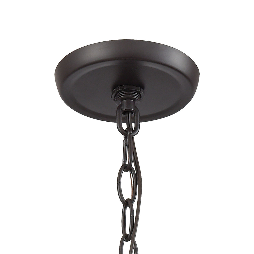 Kingston 27 Wide 6-Light Chandelier - Oil Rubbed Bronze Image 3