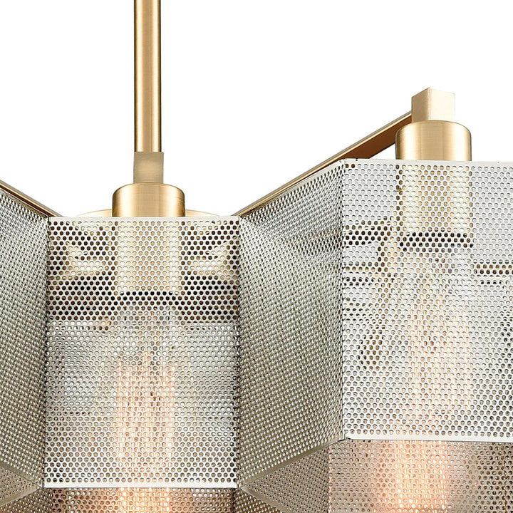 Compartir 30 Wide 13-Light Chandelier - Polished Nickel Image 5