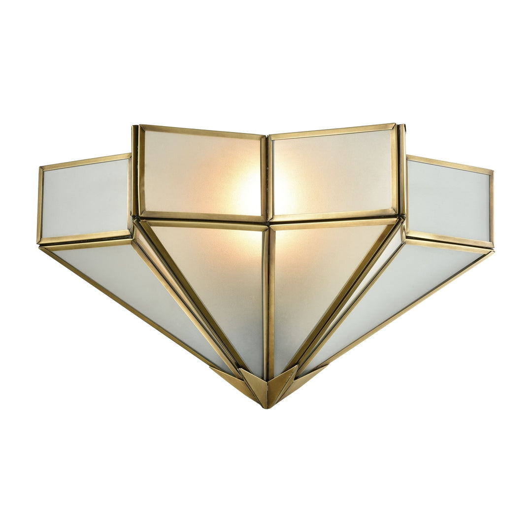 Decostar 8 High 1-Light Sconce - Brushed Brass Image 1