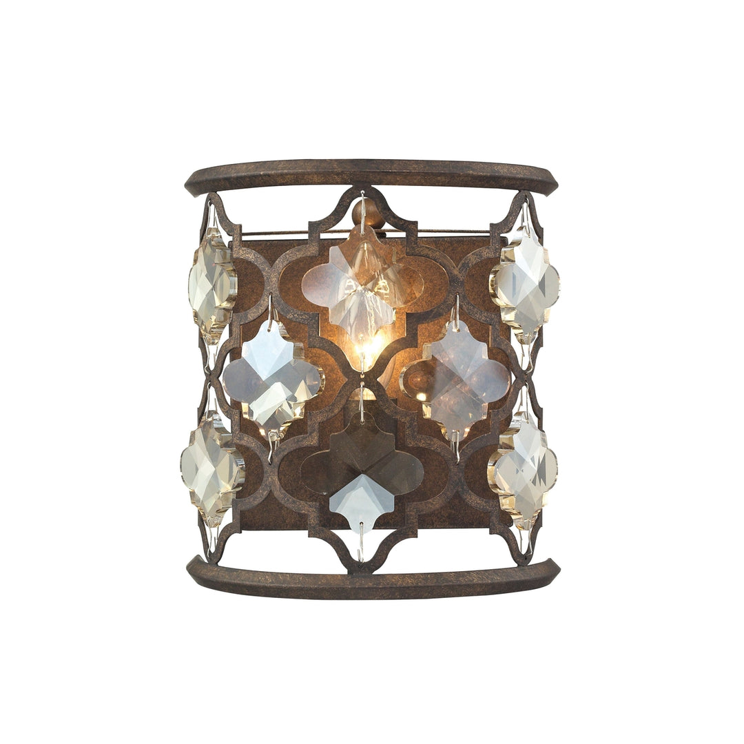 Armand 9 High 1-Light Sconce - Weathered Bronze Image 1