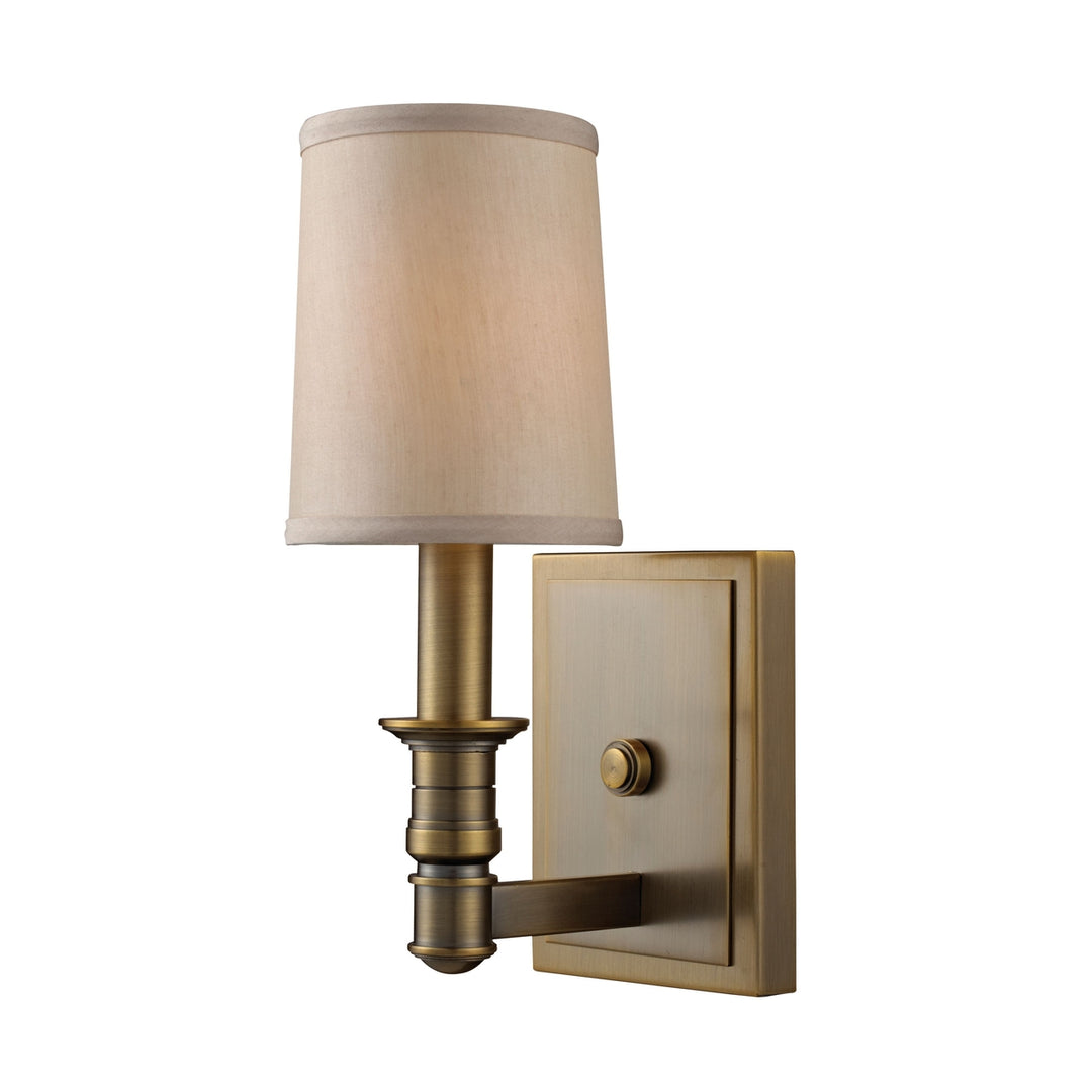 Baxter 11 High 1-Light Sconce - Brushed Antique Brass Image 1