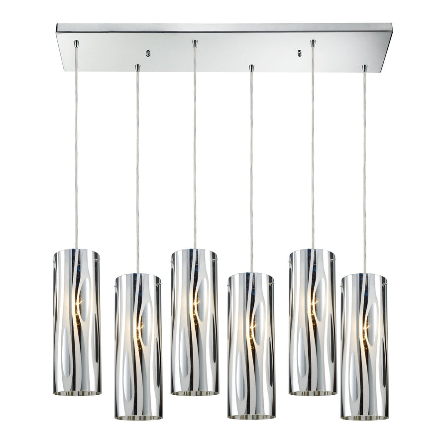 Chromia 30 Wide 6-Light Pendant Image 1