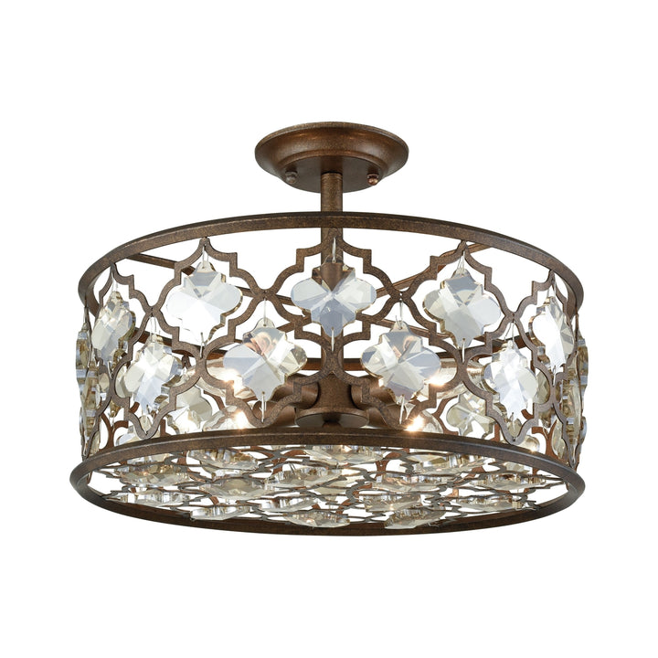 Armand 17 Wide 4-Light Semi Flush Mount Image 2