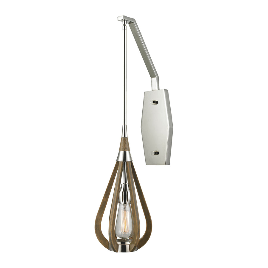 Janette 7 Wide 1-Light Mini Pendant - Polished Nickel Image 1