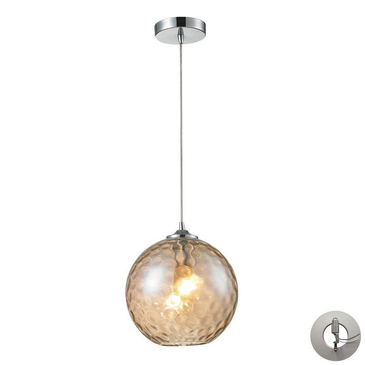 Watersphere 12 Wide 3-Light Pendant [31380/1CMP-ELK] Image 3