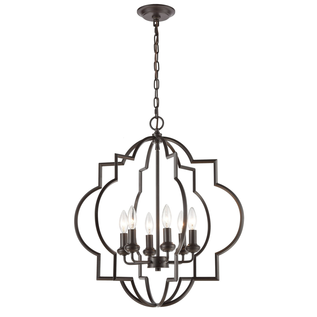 Chandette 22 Wide 6-Light Chandelier Image 1