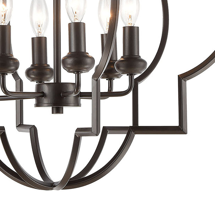 Chandette 22 Wide 6-Light Chandelier Image 3