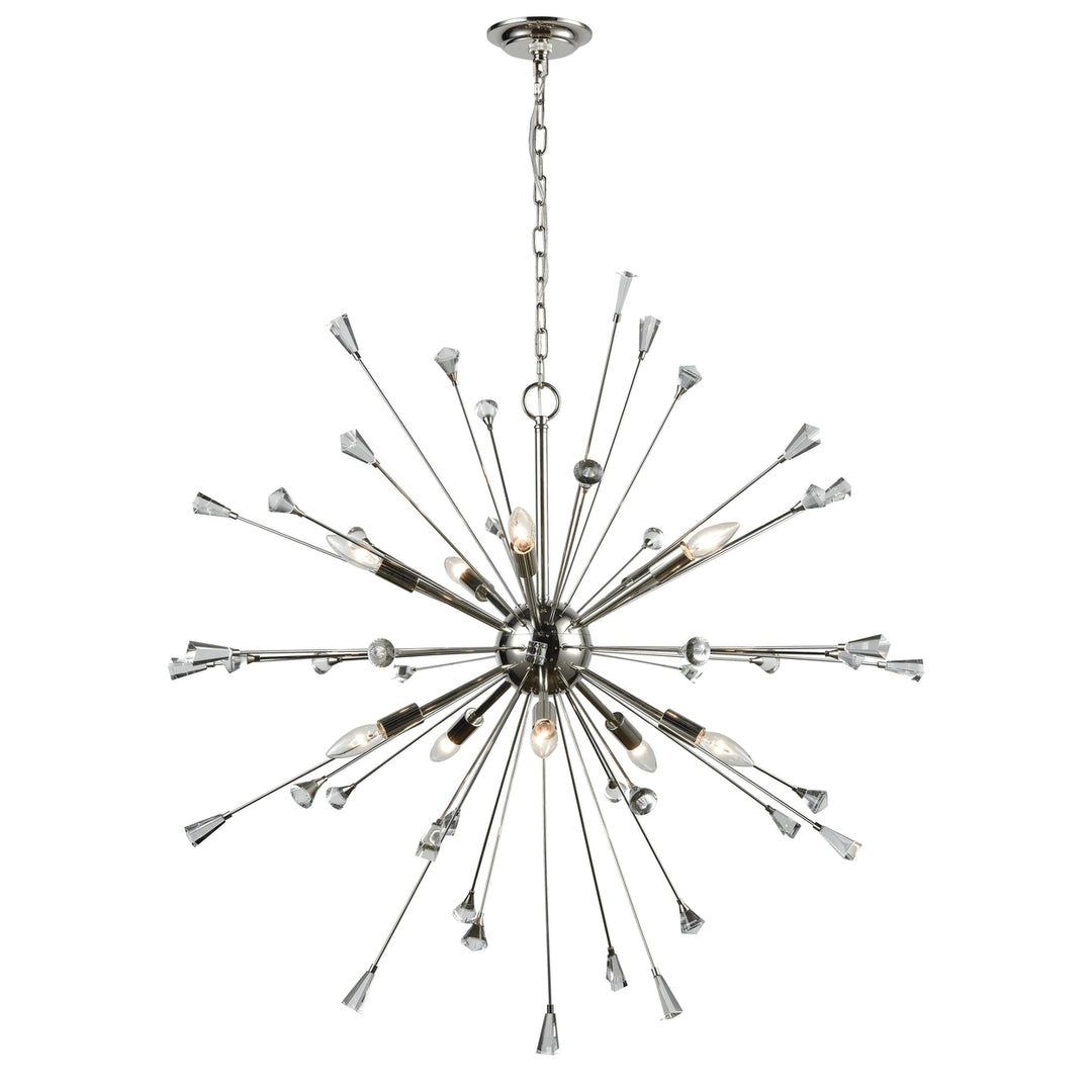 Sprigny 38 Wide 10-Light Chandelier Image 1