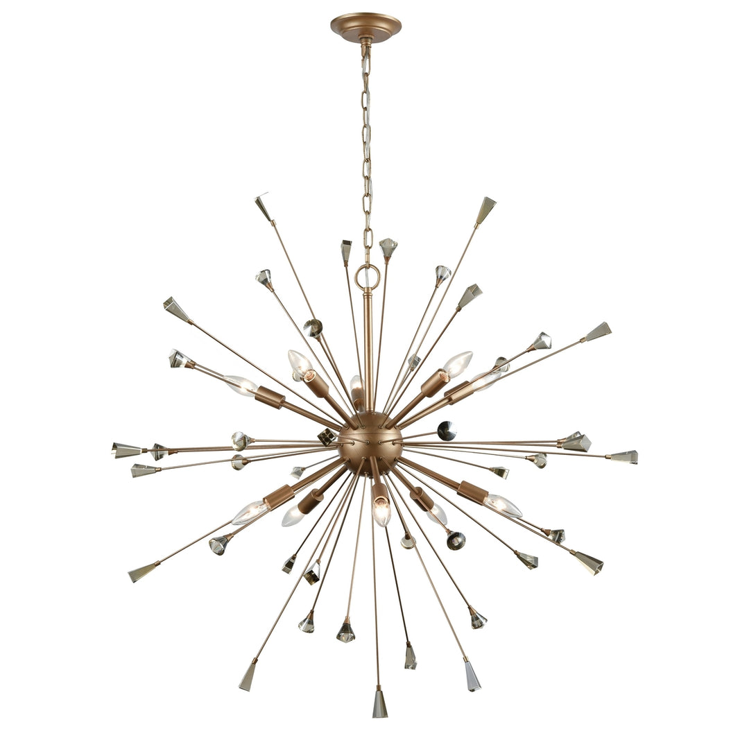 Sprigny 38 Wide 10-Light Chandelier Image 2