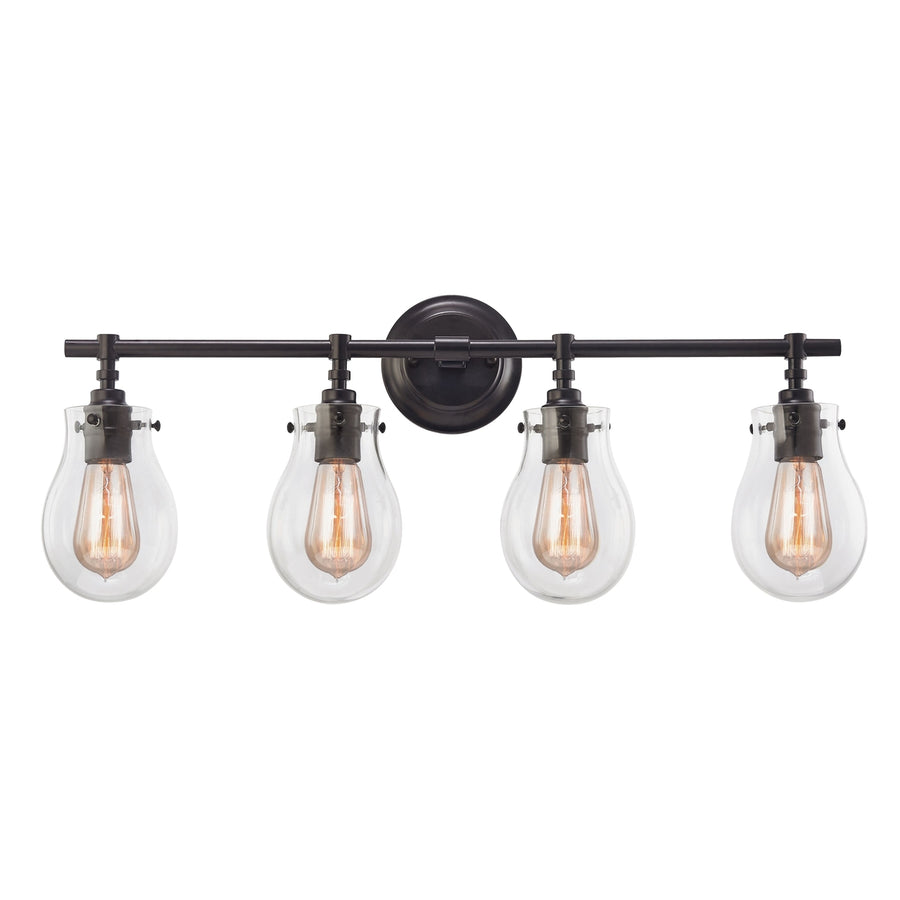 Jaelyn 29 Wide 4-Light Vanity Light - Oil Rubbed Bronze Image 1