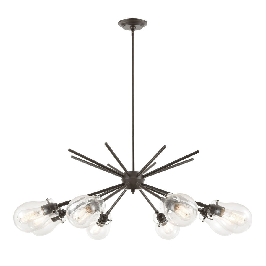 Jaelyn 40 Wide 8-Light Chandelier - Oil Rubbed Bronze Image 1