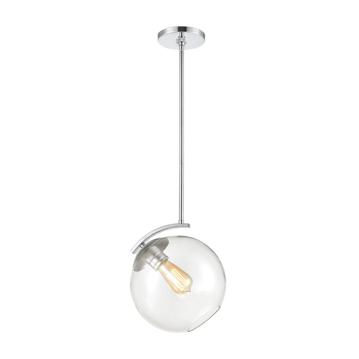 Collective 10 Wide 1-Light Mini Pendant - Polished Chrome Image 1