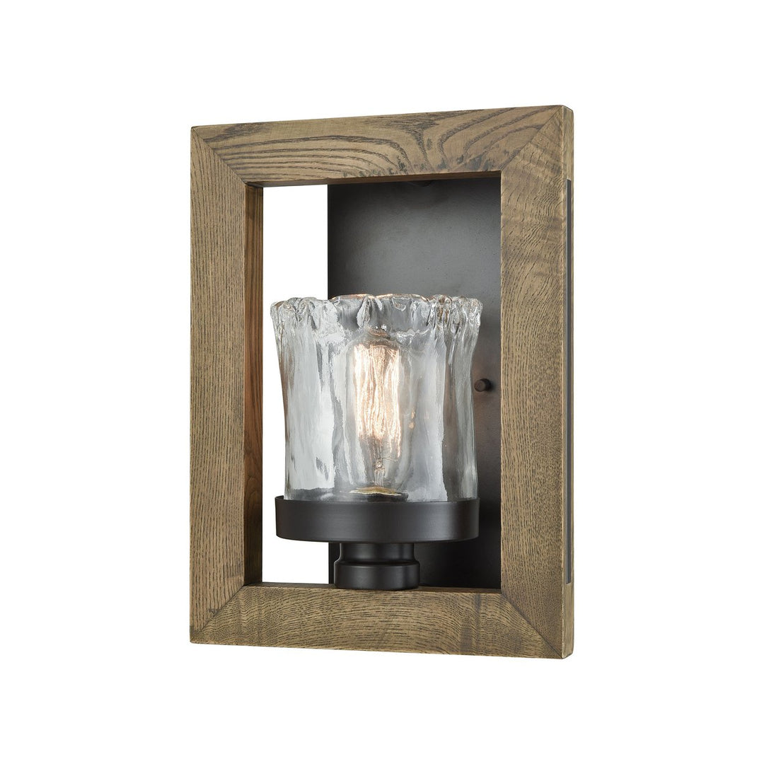 Timberwood 13 High 1-Light Sconce - Oil Rubbed Bronze Image 1