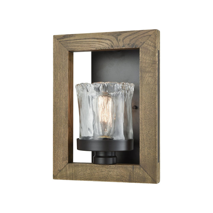 Timberwood 13 High 1-Light Sconce - Oil Rubbed Bronze Image 1