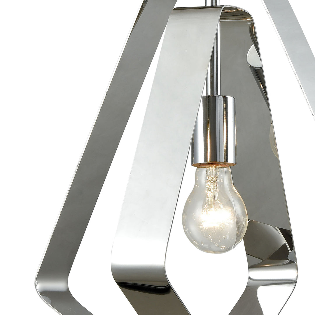 Anguluxe 14 Wide 1-Light Pendant - Polished Chrome Image 2