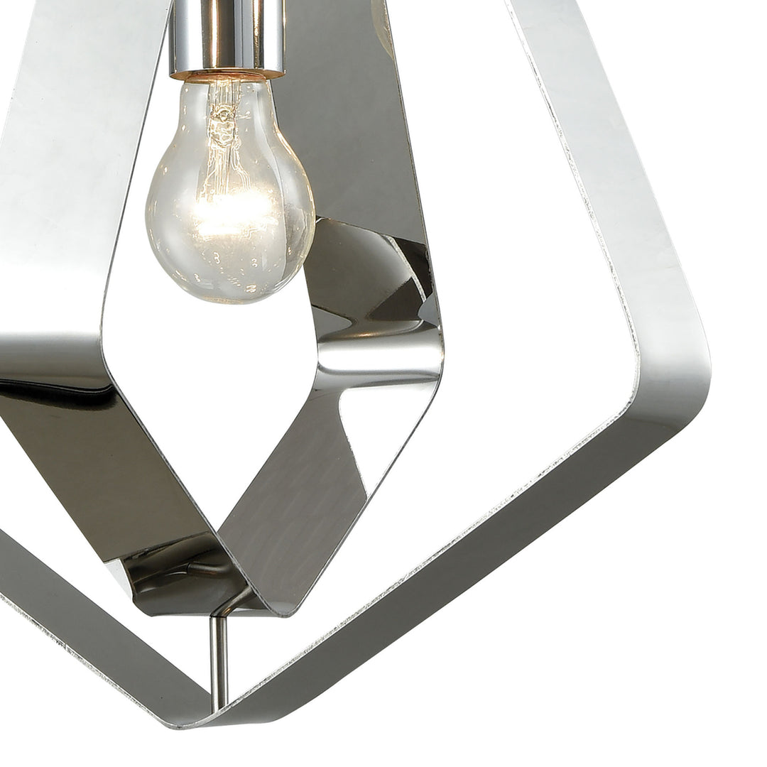 Anguluxe 14 Wide 1-Light Pendant - Polished Chrome Image 4