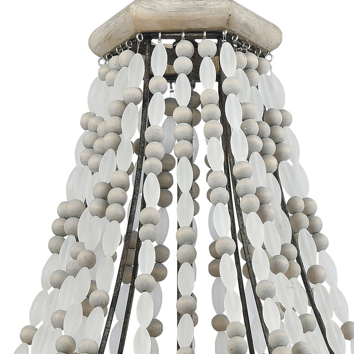 Summerton 18 Wide 4-Light Chandelier - Washed Gray Image 4