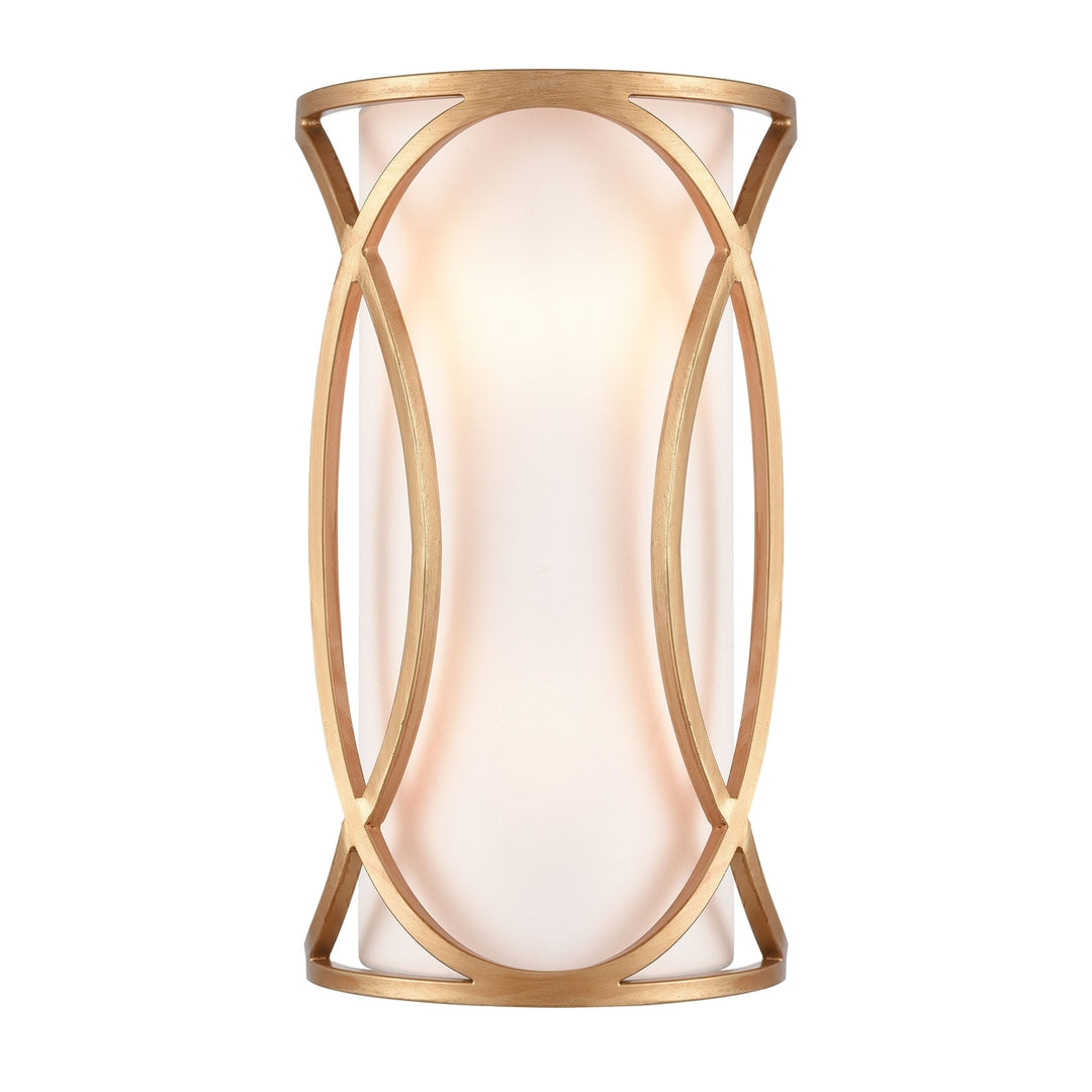 Ringlets 15 High 2-Light Sconce - Matte Gold Image 1