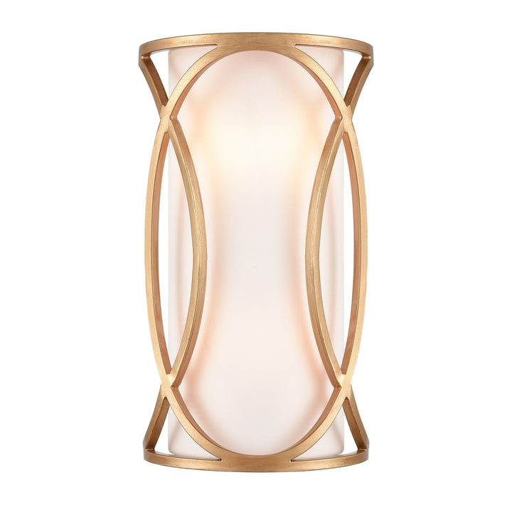 Ringlets 15 High 2-Light Sconce - Matte Gold Image 1