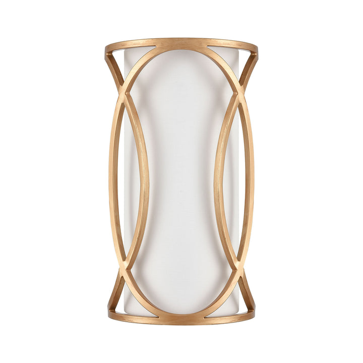 Ringlets 15 High 2-Light Sconce - Matte Gold Image 2