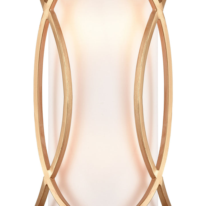 Ringlets 15 High 2-Light Sconce - Matte Gold Image 4