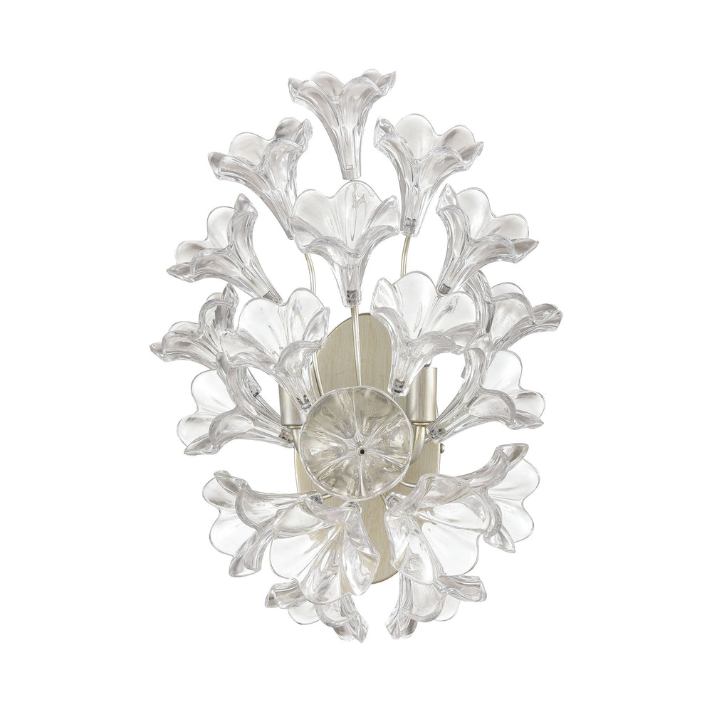 Celene 17 High 2-Light Sconce - Aged Silver Image 2