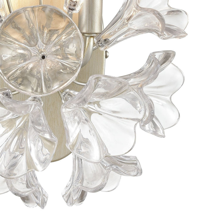 Celene 17 High 2-Light Sconce - Aged Silver Image 3