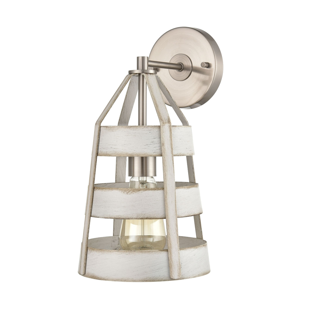 Brigantine 14 High 1-Light Sconce - Satin Nickel Image 2