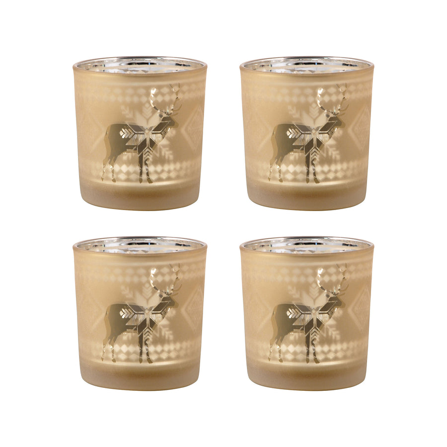 Reindeer Votives Holders (Set of 4) Image 1