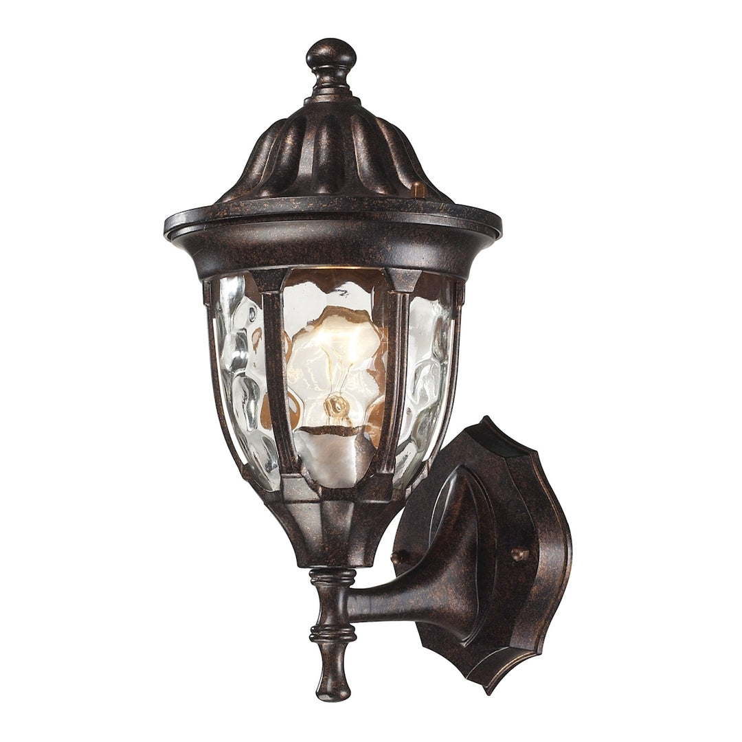 Glendale 13 High 1-Light Outdoor Sconce - Regal Bronze Image 1