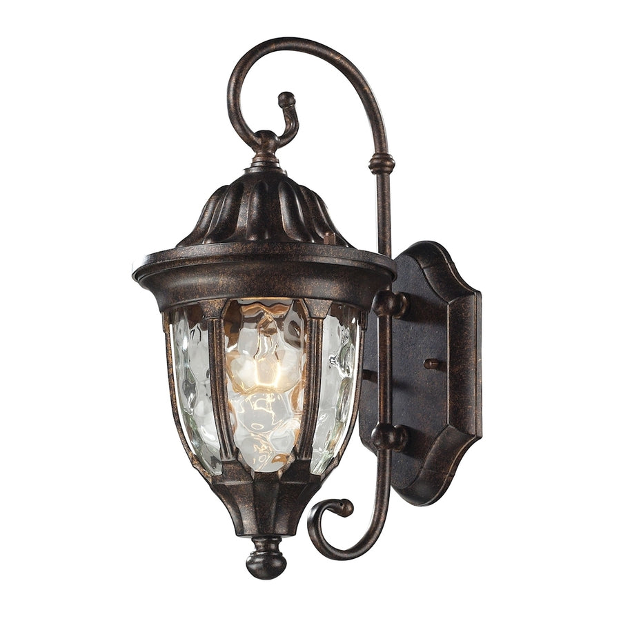 Glendale 14 High 1-Light Outdoor Sconce - Regal Bronze Image 1