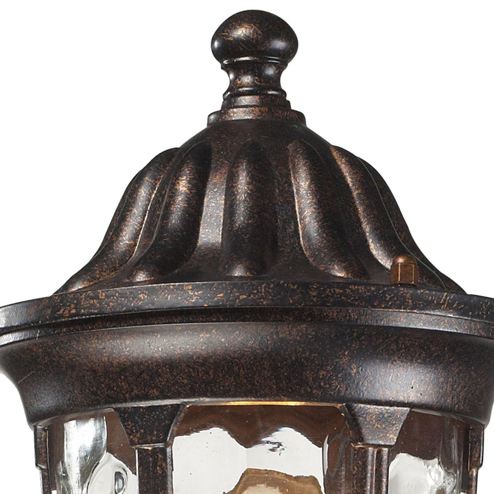 Glendale 13 High 1-Light Outdoor Sconce - Regal Bronze Image 4