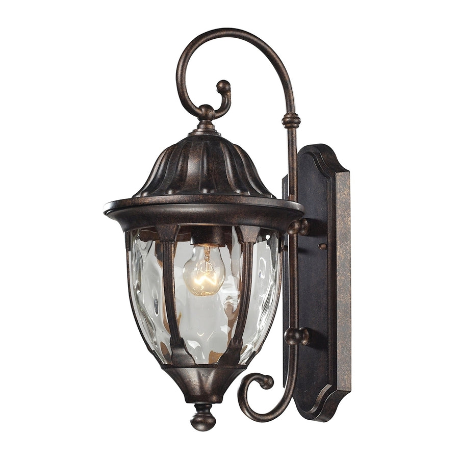 Glendale 18 High 1-Light Outdoor Sconce - Regal Bronze Image 1