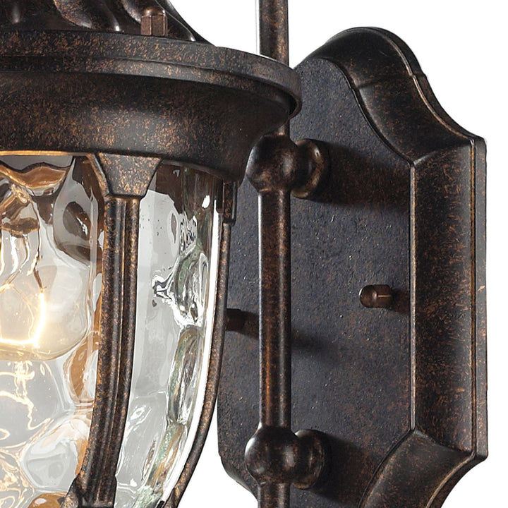 Glendale 14 High 1-Light Outdoor Sconce - Regal Bronze Image 4