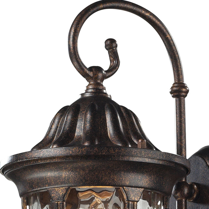 Glendale 14 High 1-Light Outdoor Sconce - Regal Bronze Image 5