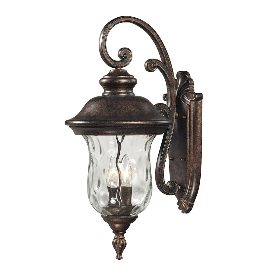 Lafayette 22 High 2-Light Outdoor Sconce - Regal Bronze Image 1